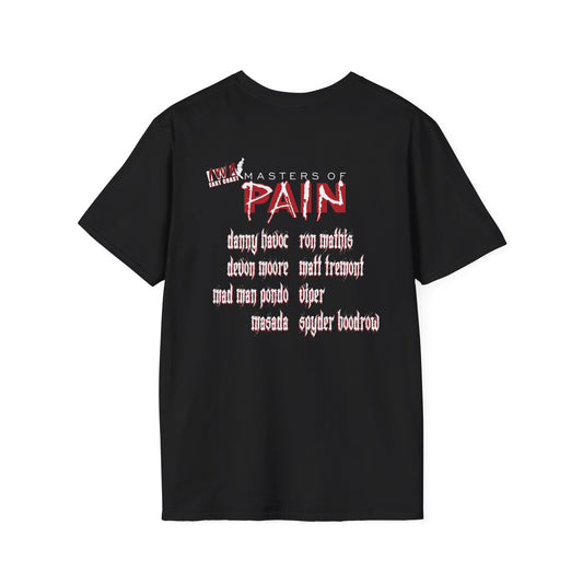 IWA East Coast - 2012 Masters Of Pain Front/Back EVENT T-Shirt