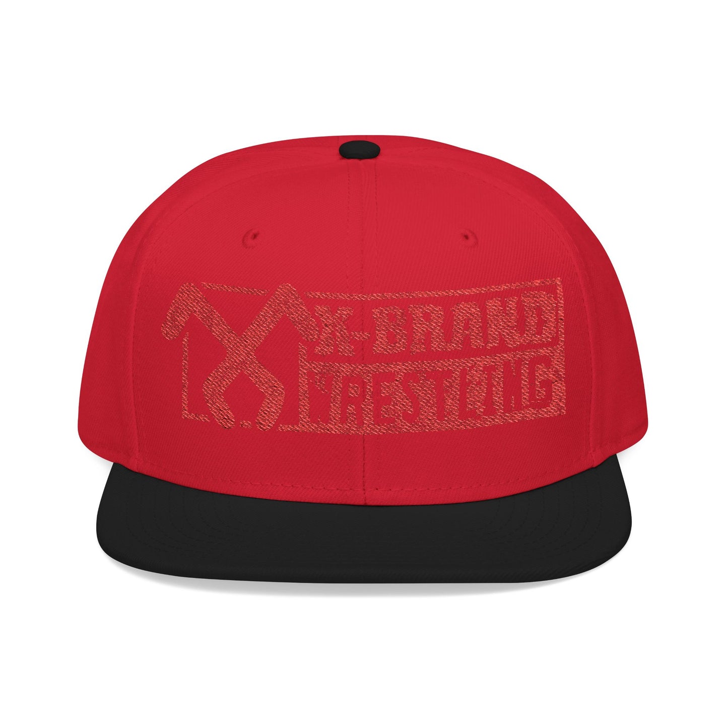 X-Brand Wrestling - Logo Snapback Embroidered Hat