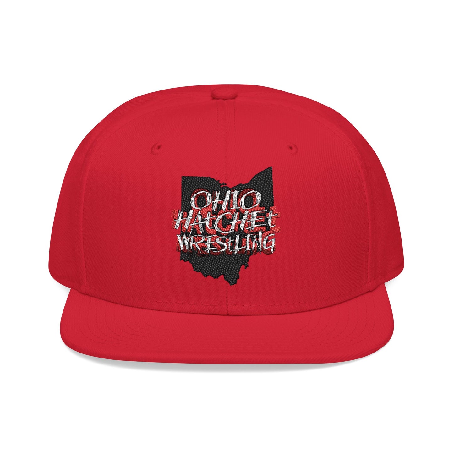 Ohio Hatchet Wrestling - CLASSIC Logo Snapback Embroidered Hat