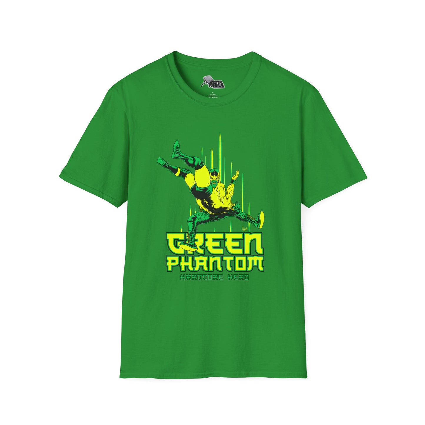 Green Phantom - Hardcore Hero T-Shirt
