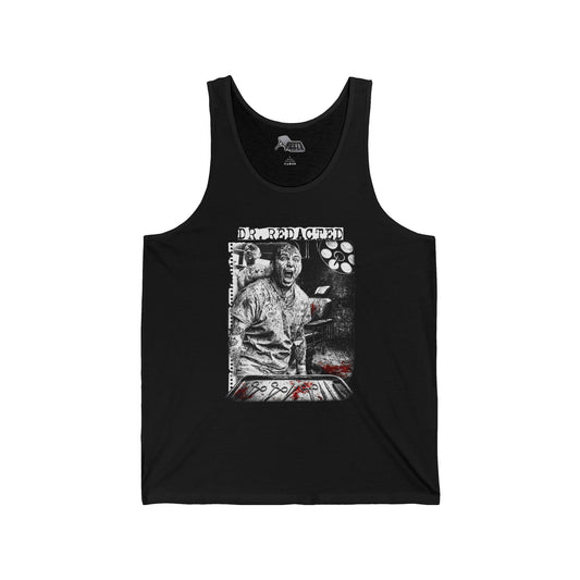 Dr. Redacted - Yelling Guy Tank Top