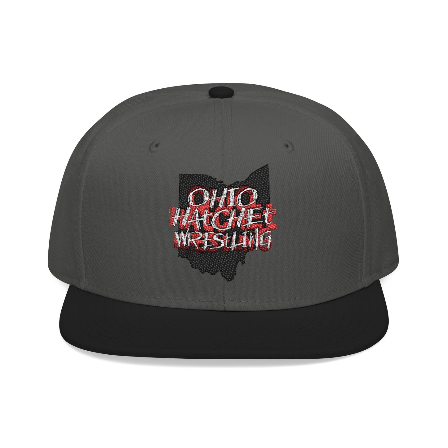 Ohio Hatchet Wrestling - CLASSIC Logo Snapback Embroidered Hat