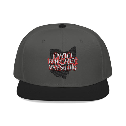 Ohio Hatchet Wrestling - CLASSIC Logo Snapback Embroidered Hat