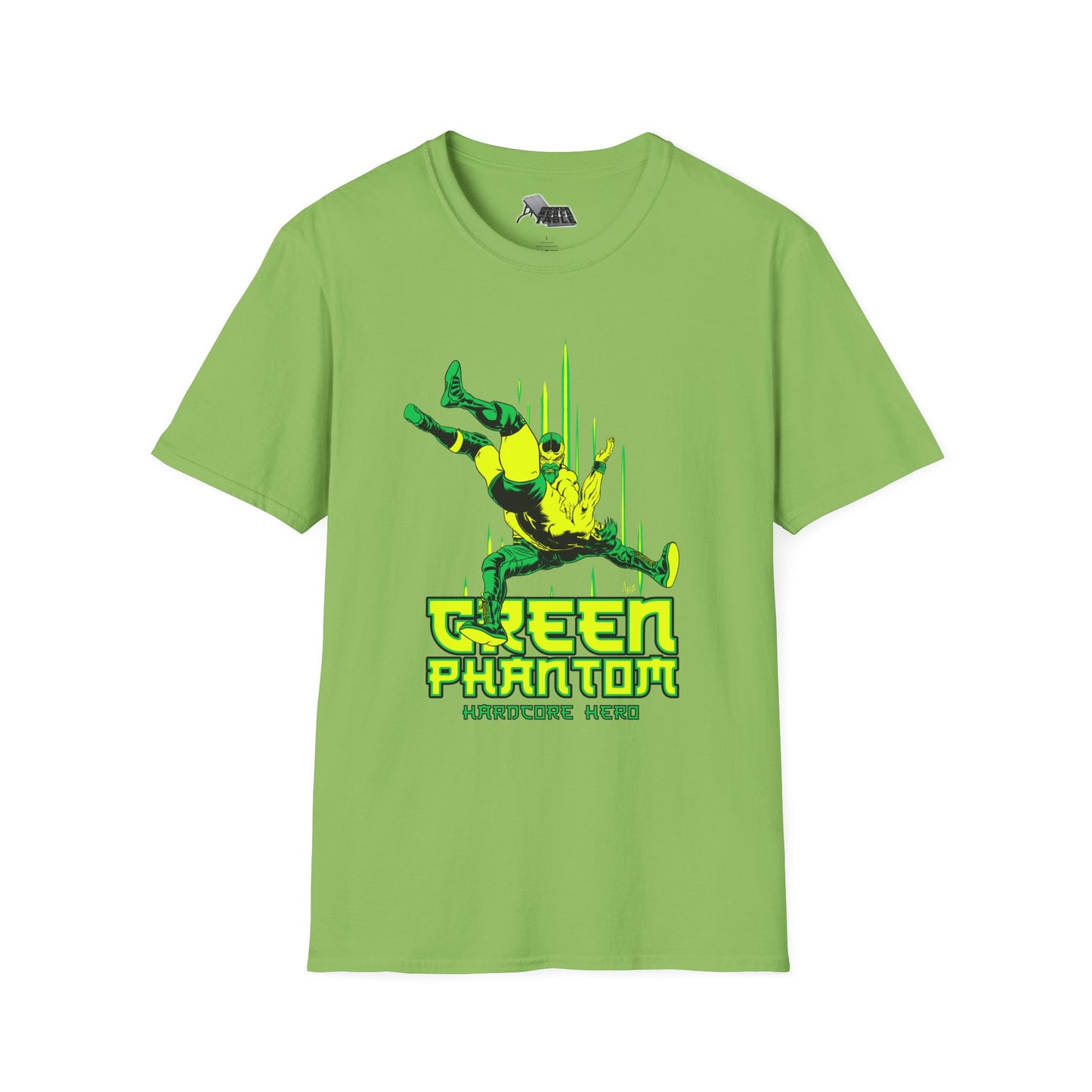 Green Phantom - Hardcore Hero T-Shirt