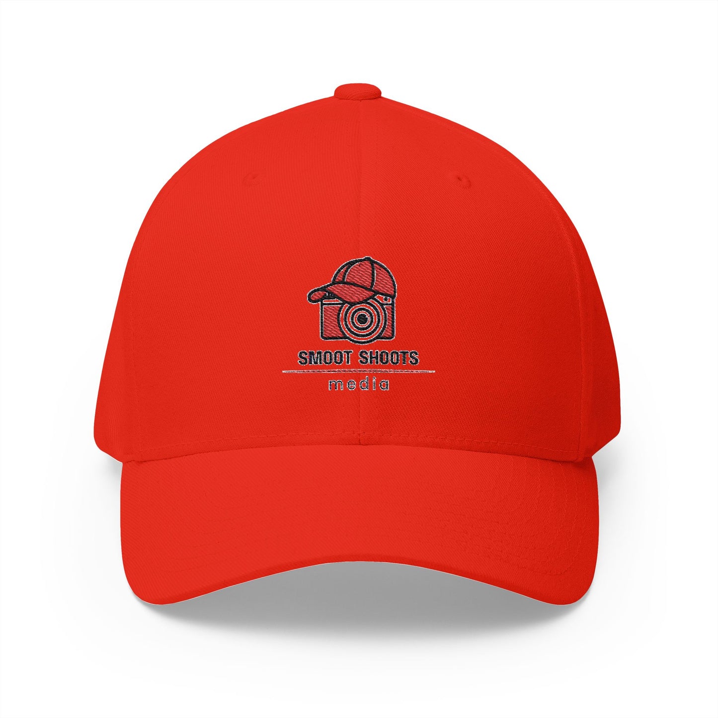 Smoot Shoots Media - Logo Fitted Embroidered Hat