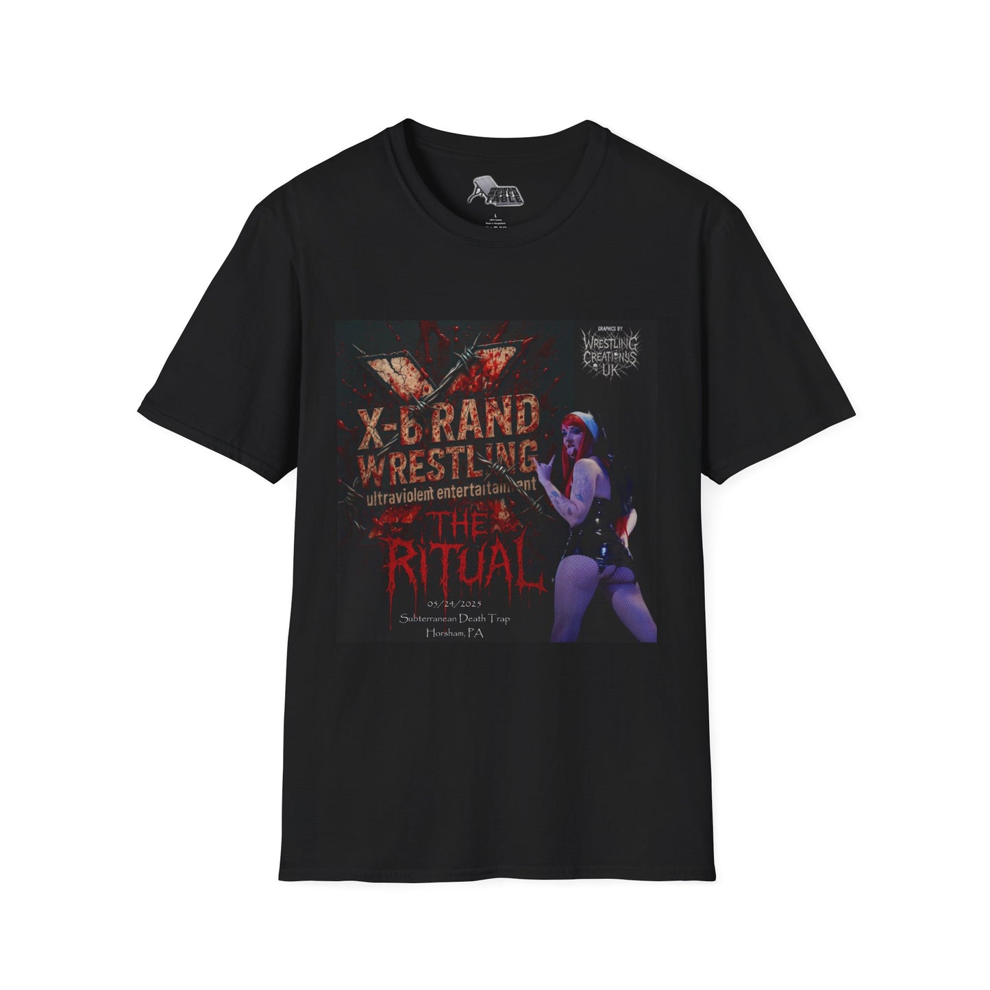 X-Brand Wrestling - "The Ritual" Event T-Shirt