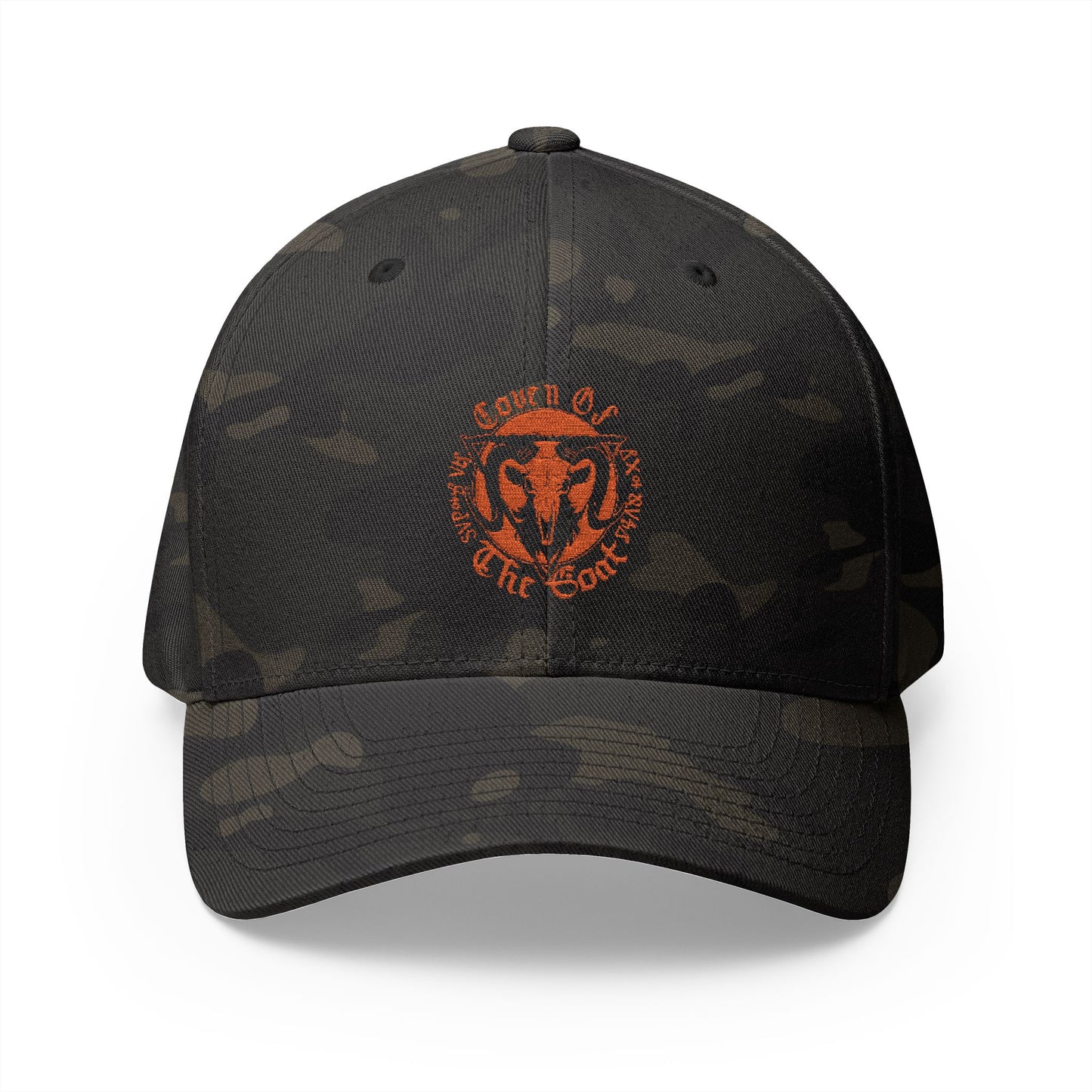 Coven Of The Goat - Logo Fitted Embroidered Hat (Killbilly Variant)