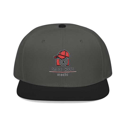 Smoot Shoots Media - Logo Snapback Embroidered Hat