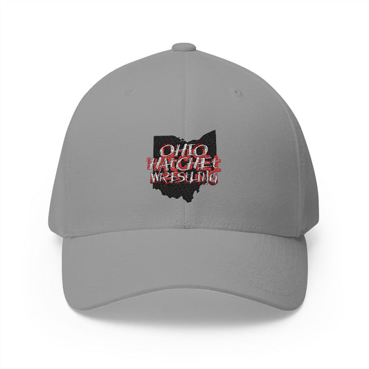 Ohio Hatchet Wrestling - Logo Fitted Embroidered Hat