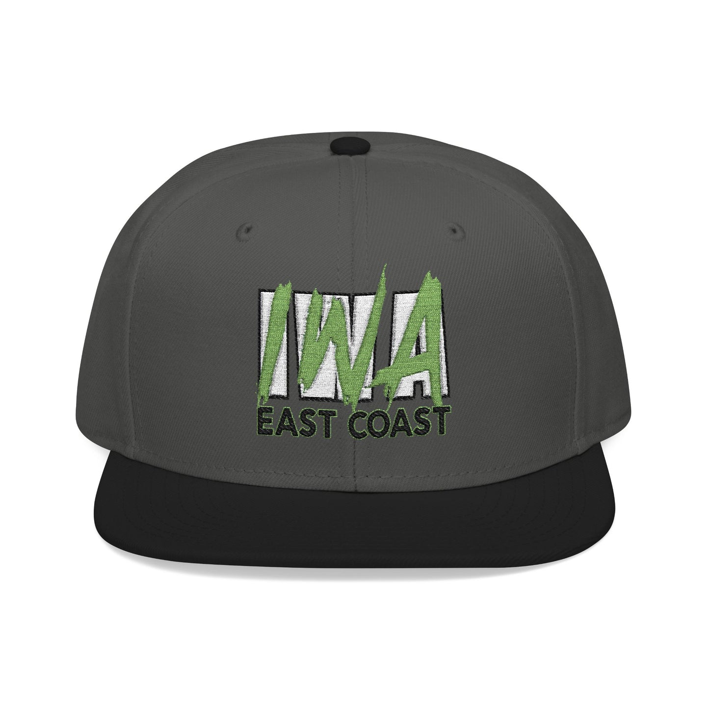 IWA East Coast - New School Logo Snapback Embroidered Hat