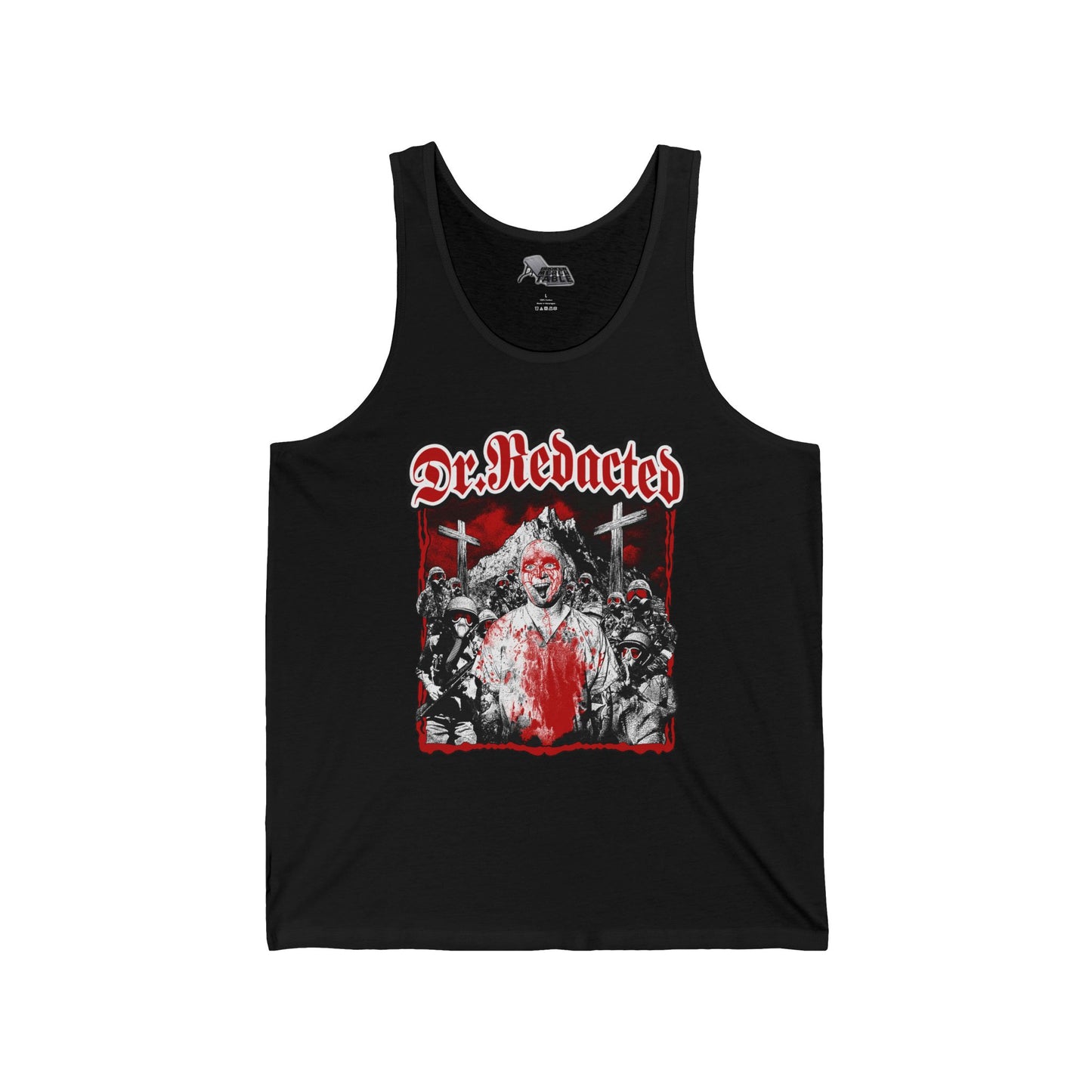 Dr. Redacted - All Out War Tank Top