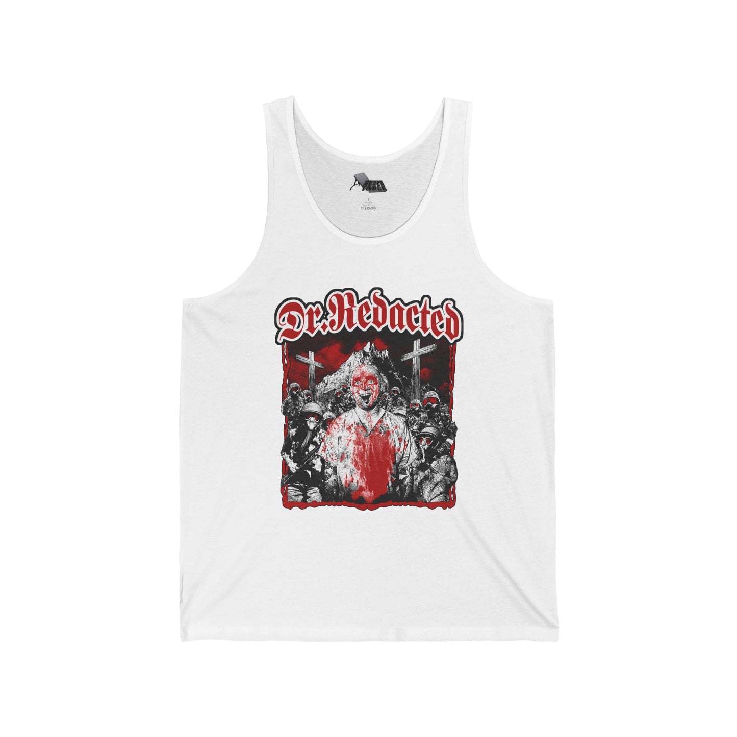 Dr. Redacted - All Out War Tank Top