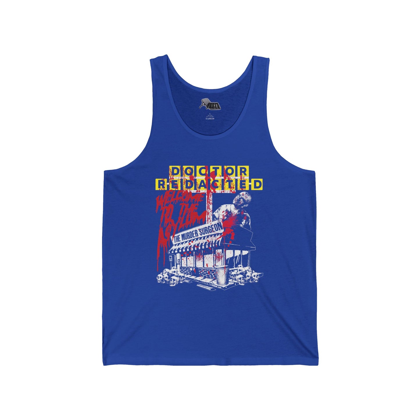 Dr. Redacted - Welcome To The Asylum Tank Top