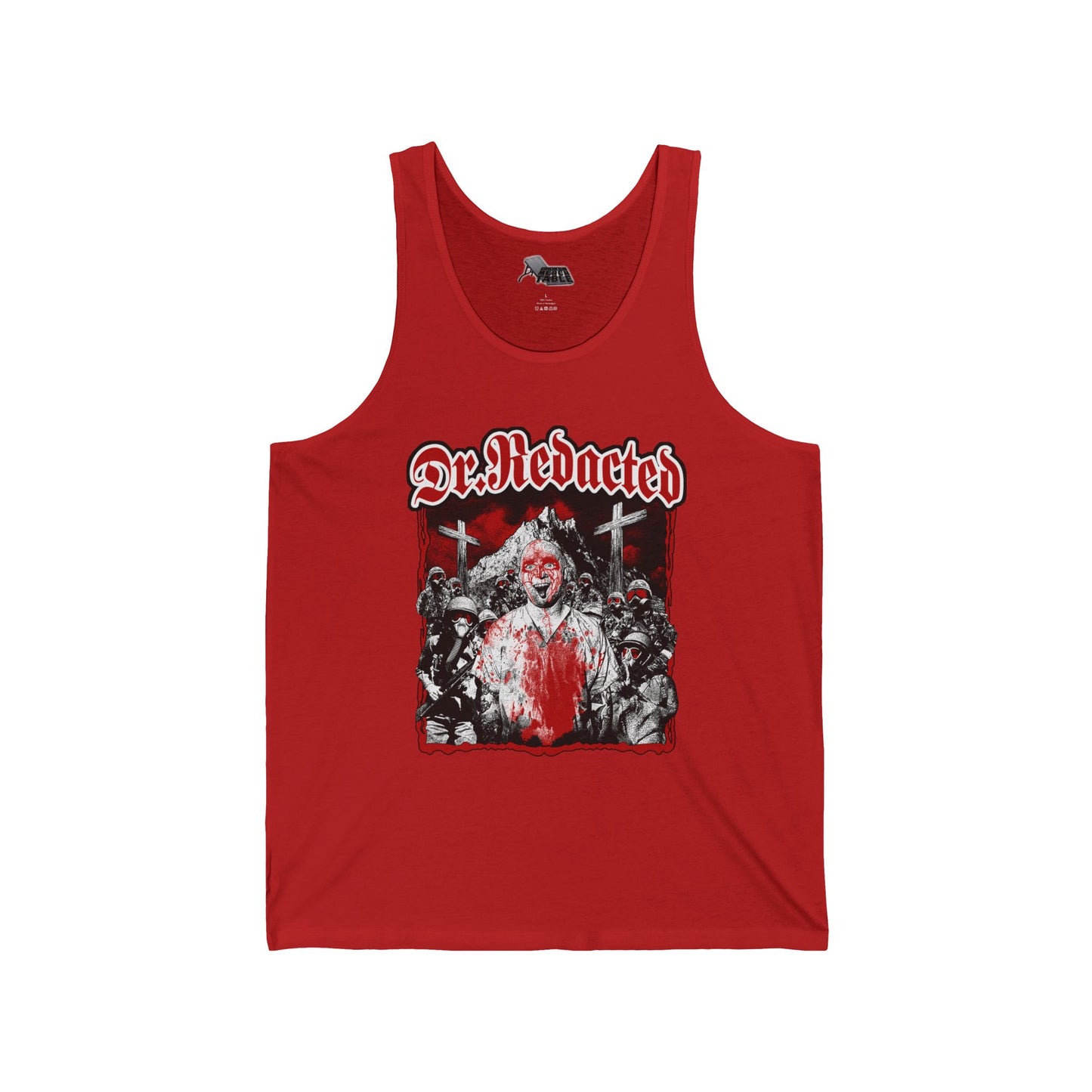 Dr. Redacted - All Out War Tank Top