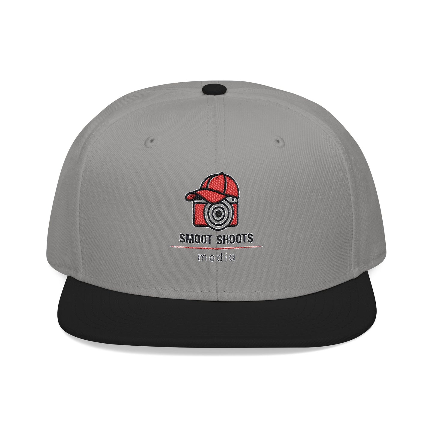 Smoot Shoots Media - Logo Snapback Embroidered Hat