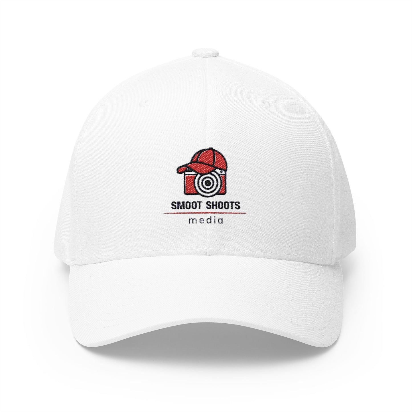 Smoot Shoots Media - Logo Fitted Embroidered Hat