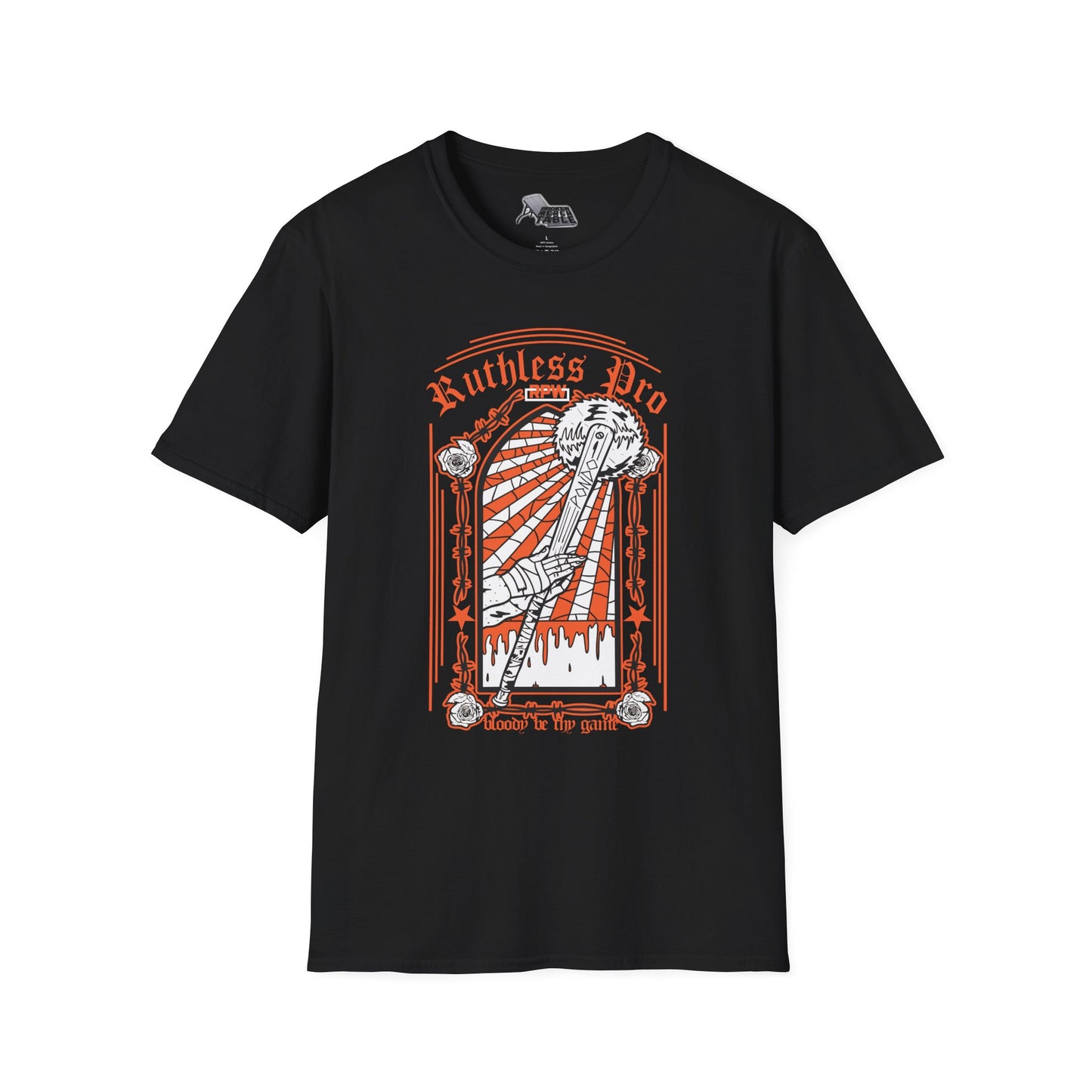 Ruthless Pro Wrestling - Saw Bat T-Shirt