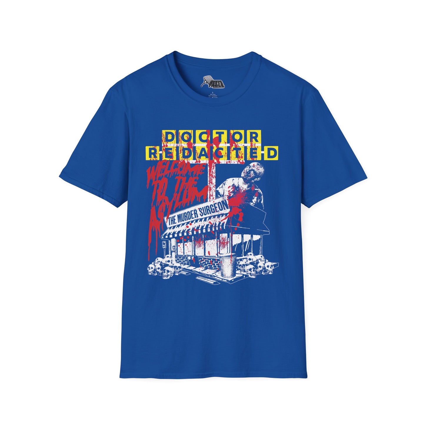 Dr. Redacted - Welcome To The Asylum T-Shirt