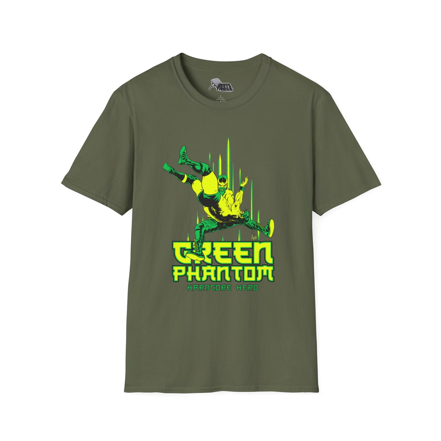 Green Phantom - Hardcore Hero T-Shirt
