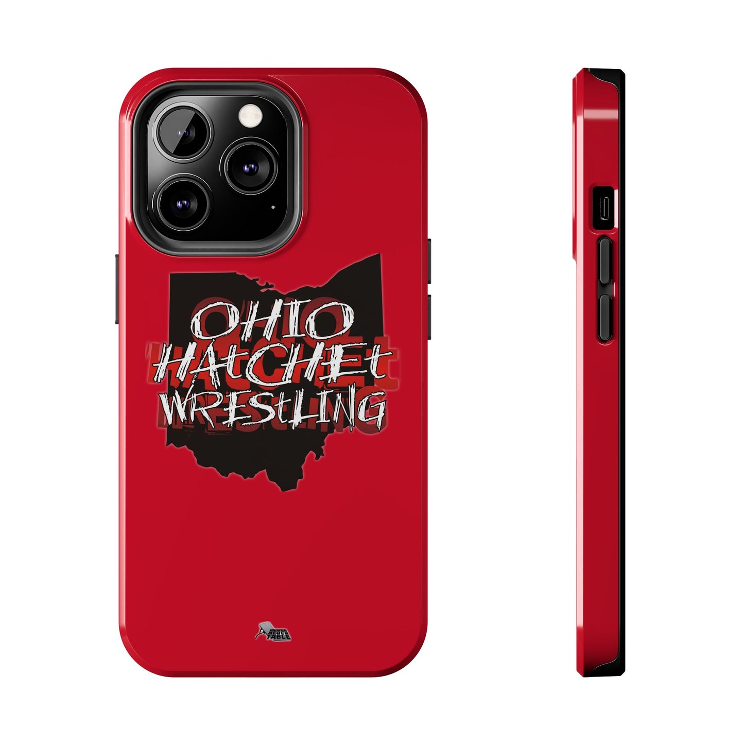Ohio Hatchet Wrestling - iPhone Case