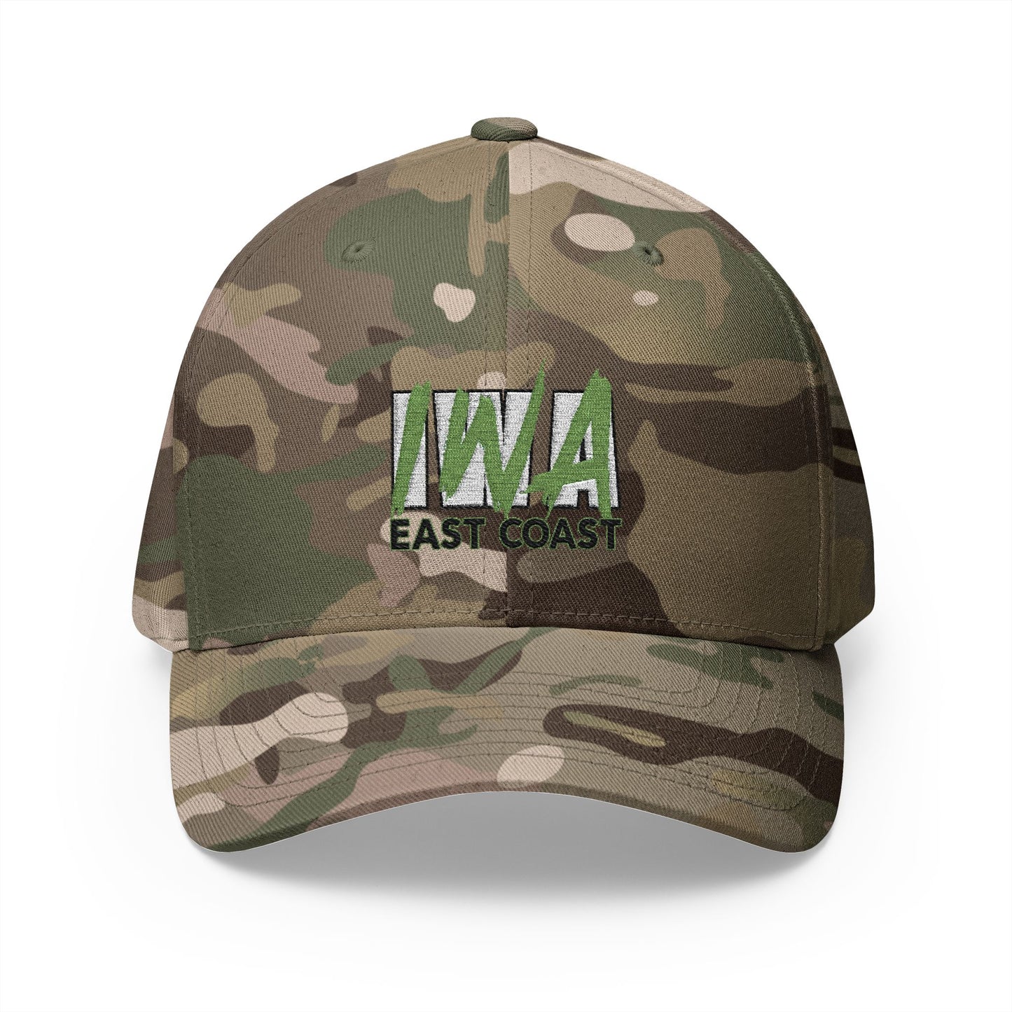 IWA East Coast - New School Logo Fitted Embroidered Hat - S-XL