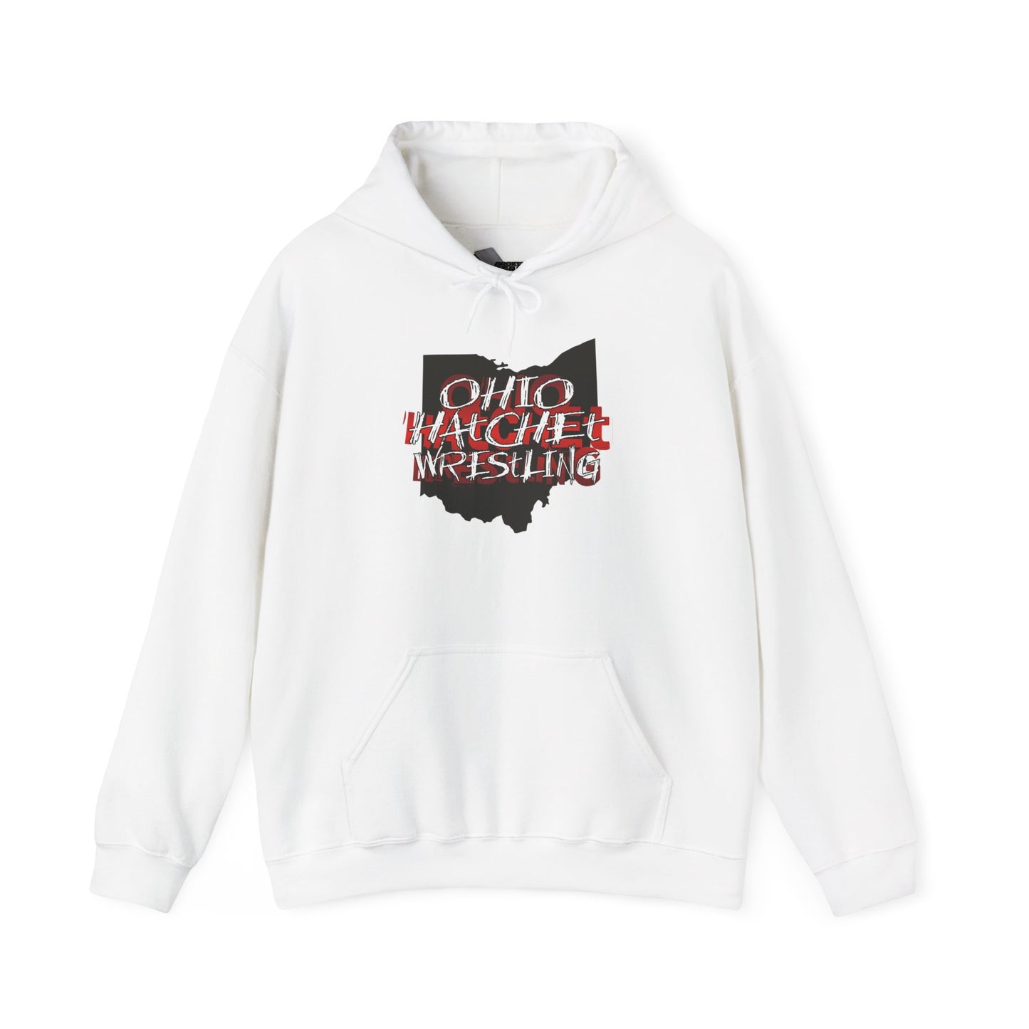 Ohio Hatchet Wrestling - CLASSIC Logo Hoodie - S-5XL
