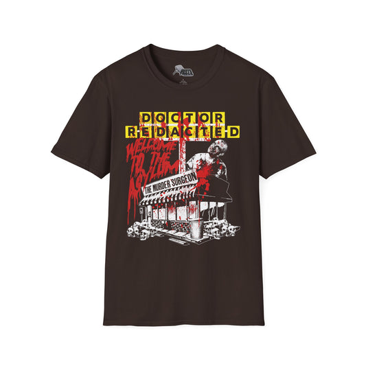 Dr. Redacted - Welcome To The Asylum T-Shirt
