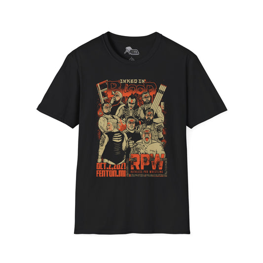Ruthless Pro Wrestling - Inked In Blood EVENT T-Shirt