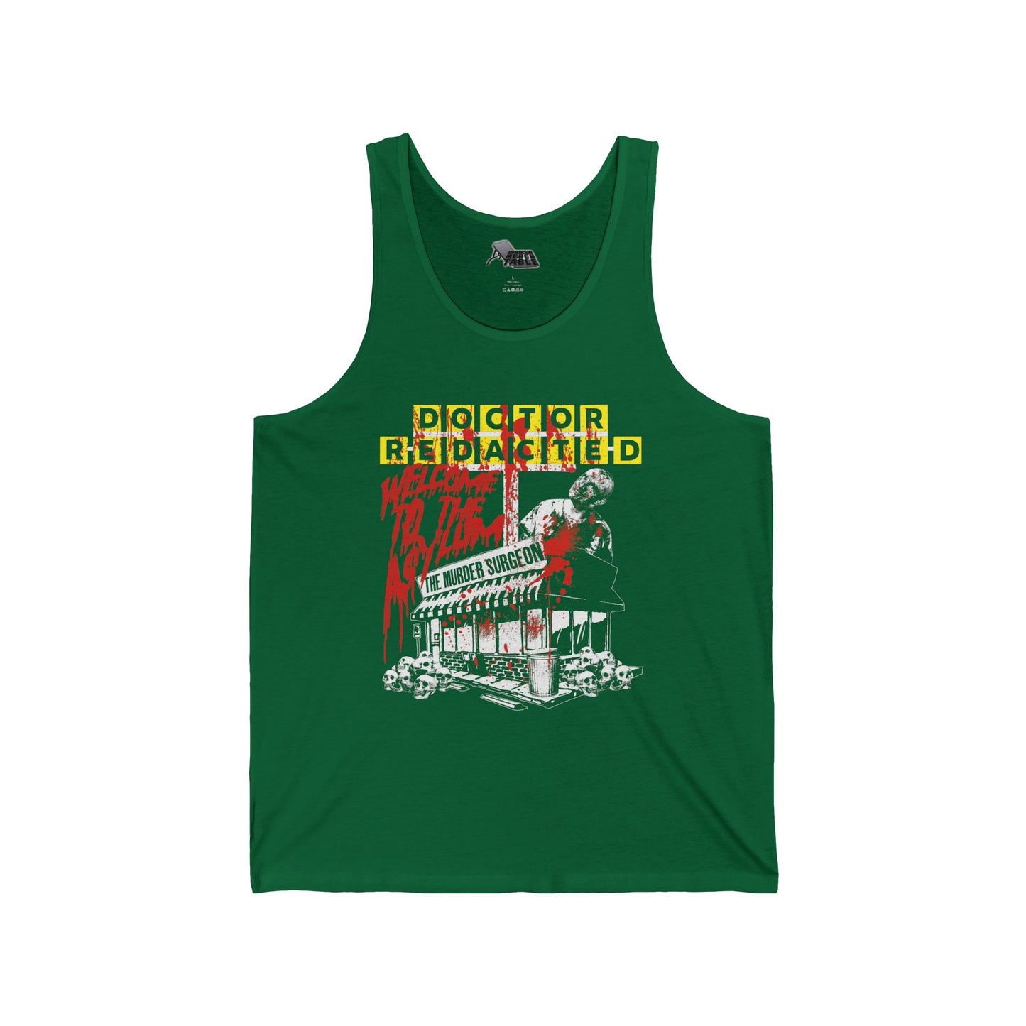 Dr. Redacted - Welcome To The Asylum Tank Top