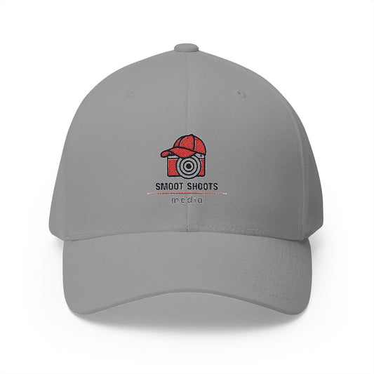 Smoot Shoots Media - Logo Fitted Embroidered Hat
