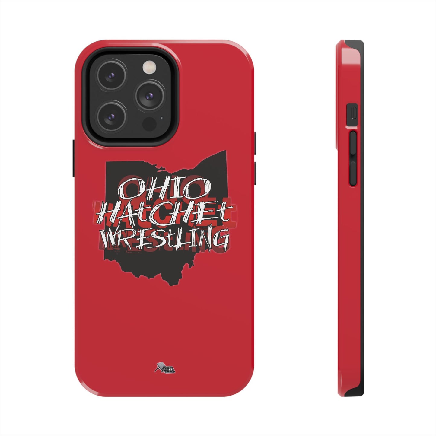 Ohio Hatchet Wrestling - iPhone Case