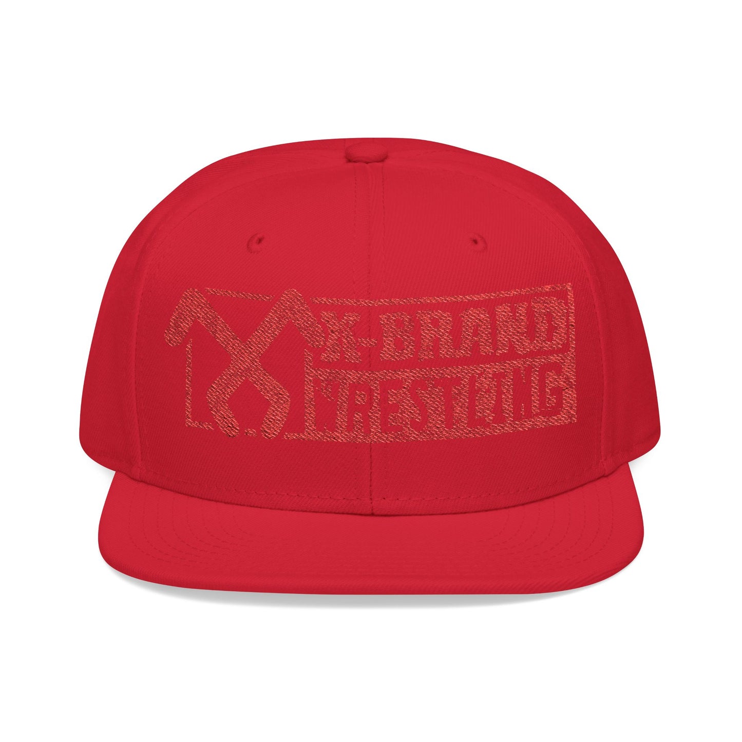 X-Brand Wrestling - Logo Snapback Embroidered Hat