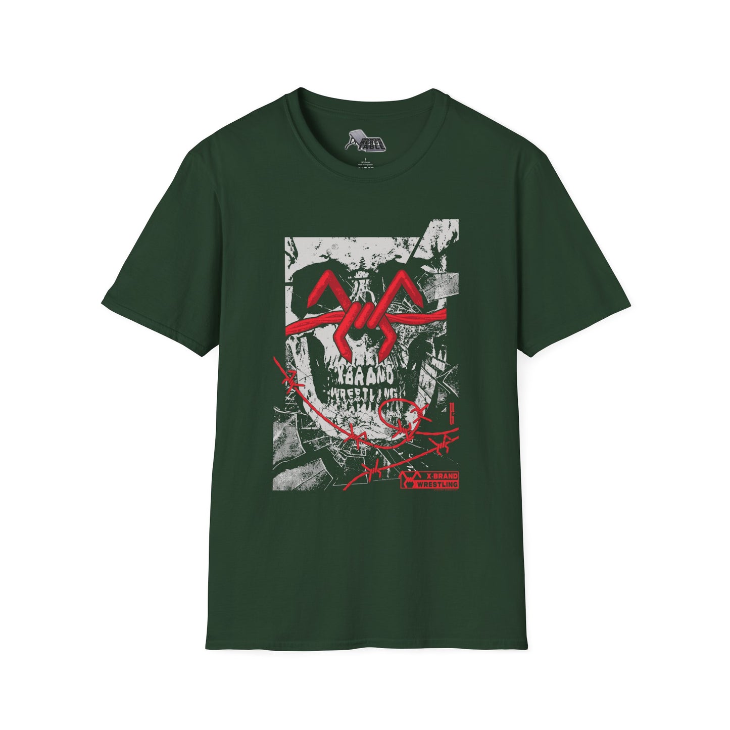 X-Brand Wrestling - Skull T-Shirt