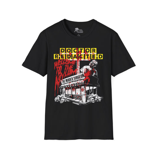 Dr. Redacted - Welcome To The Asylum T-Shirt