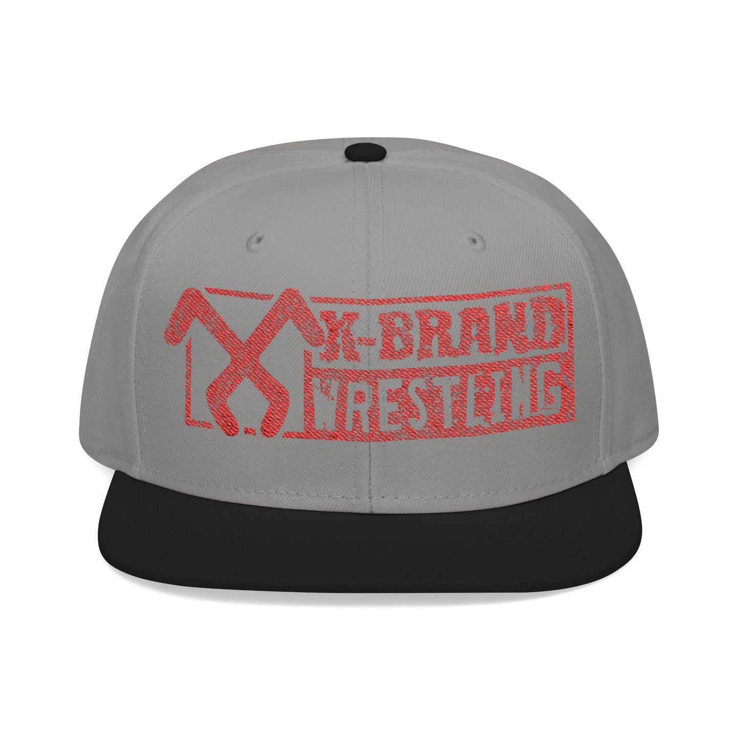 X-Brand Wrestling - Logo Snapback Embroidered Hat