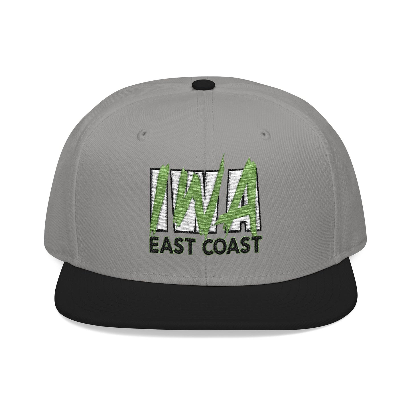IWA East Coast - New School Logo Snapback Embroidered Hat