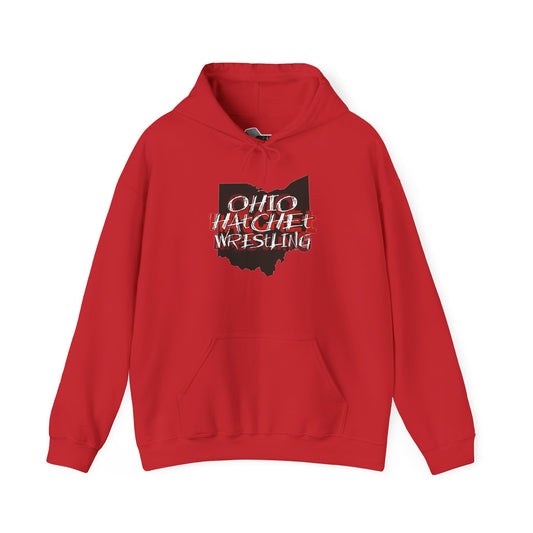 Ohio Hatchet Wrestling - CLASSIC Logo Hoodie - S-5XL