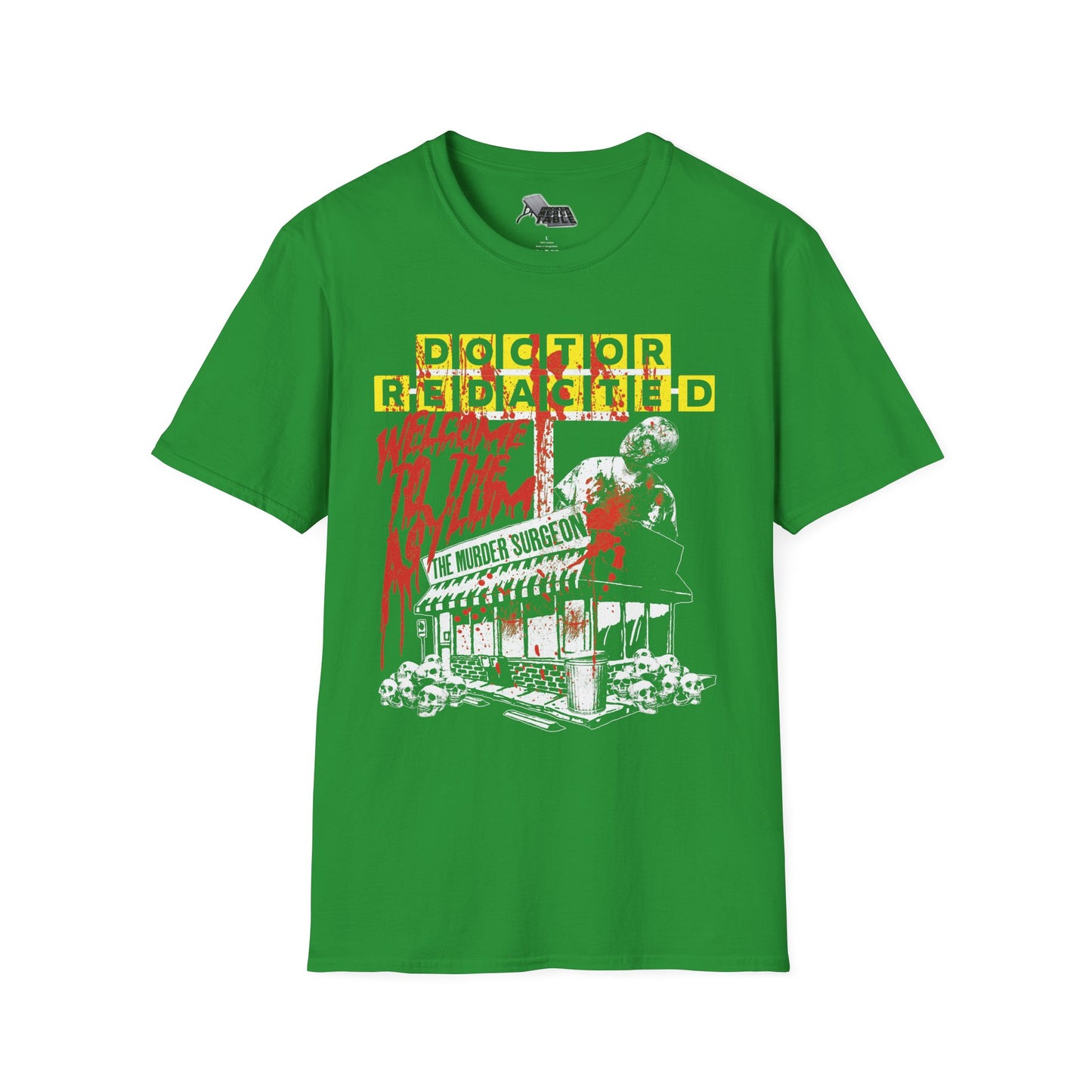 Dr. Redacted - Welcome To The Asylum T-Shirt