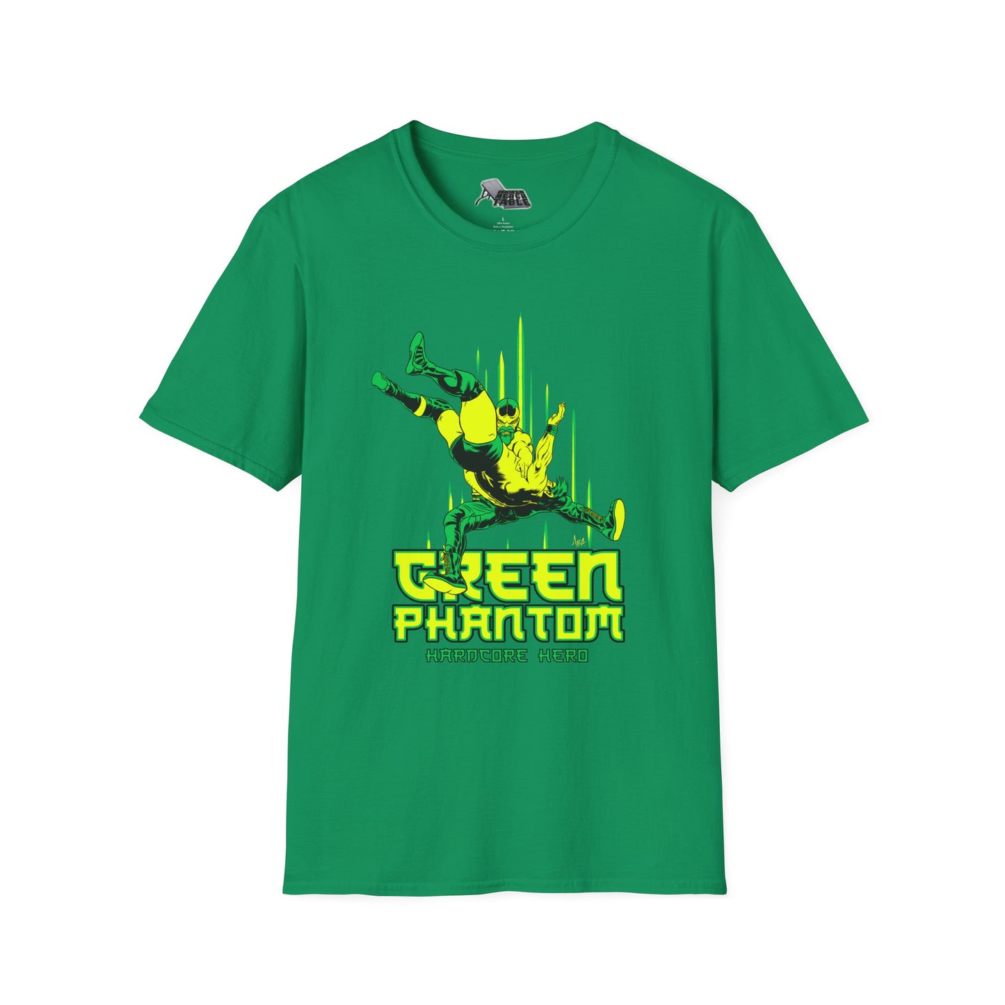Green Phantom - Hardcore Hero T-Shirt