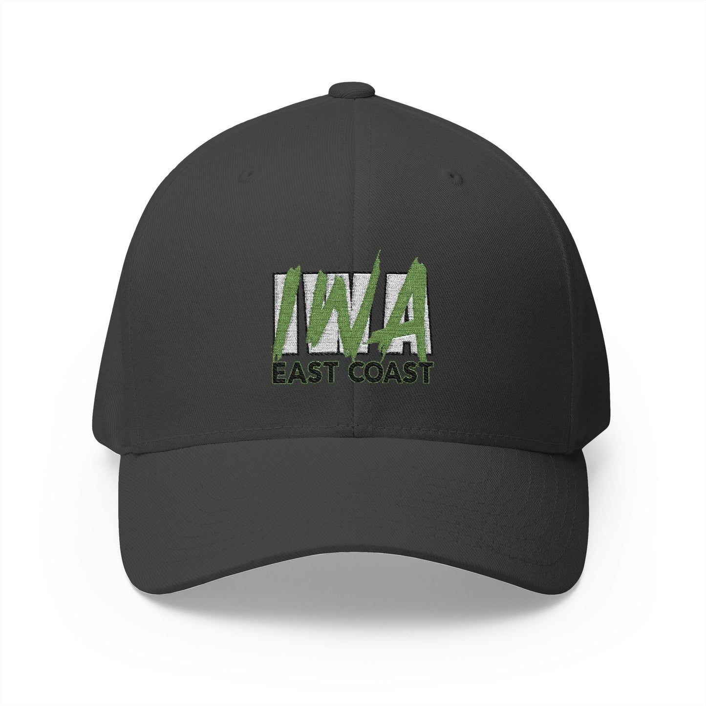 IWA East Coast - New School Logo Fitted Embroidered Hat - S-XL