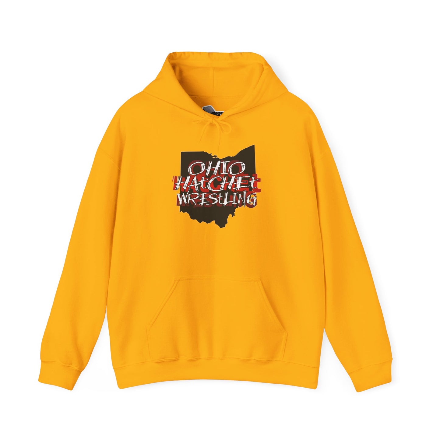 Ohio Hatchet Wrestling - CLASSIC Logo Hoodie - S-5XL