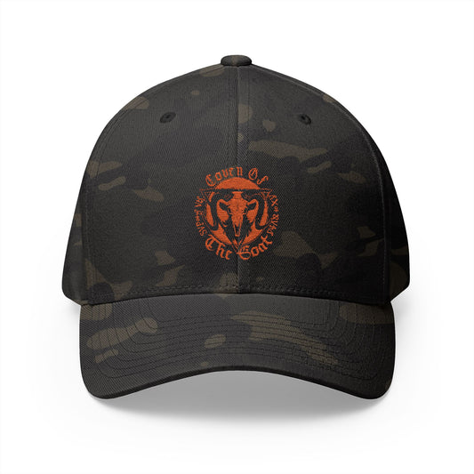 Coven Of The Goat - Logo Fitted Embroidered Hat (Killbilly Variant)