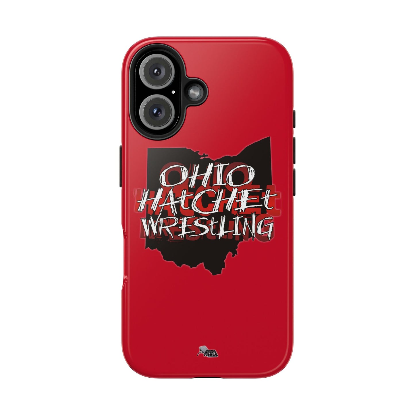 Ohio Hatchet Wrestling - iPhone Case