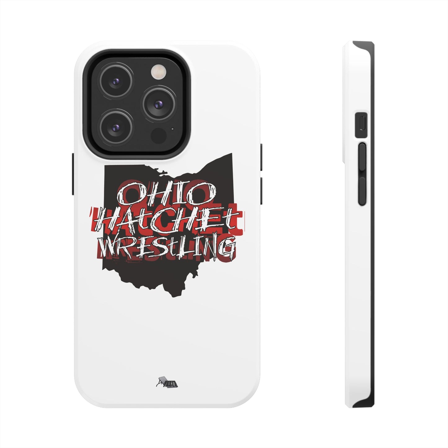 Ohio Hatchet Wrestling - iPhone Case