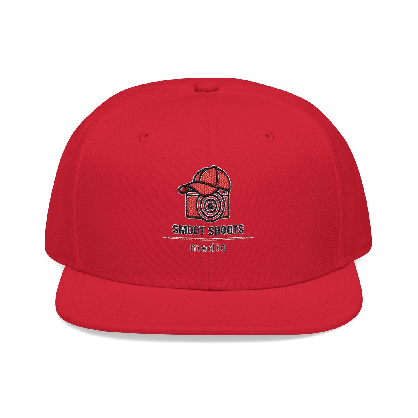 Smoot Shoots Media - Logo Snapback Embroidered Hat