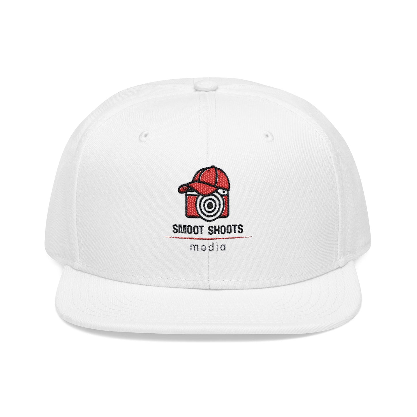 Smoot Shoots Media - Logo Snapback Embroidered Hat