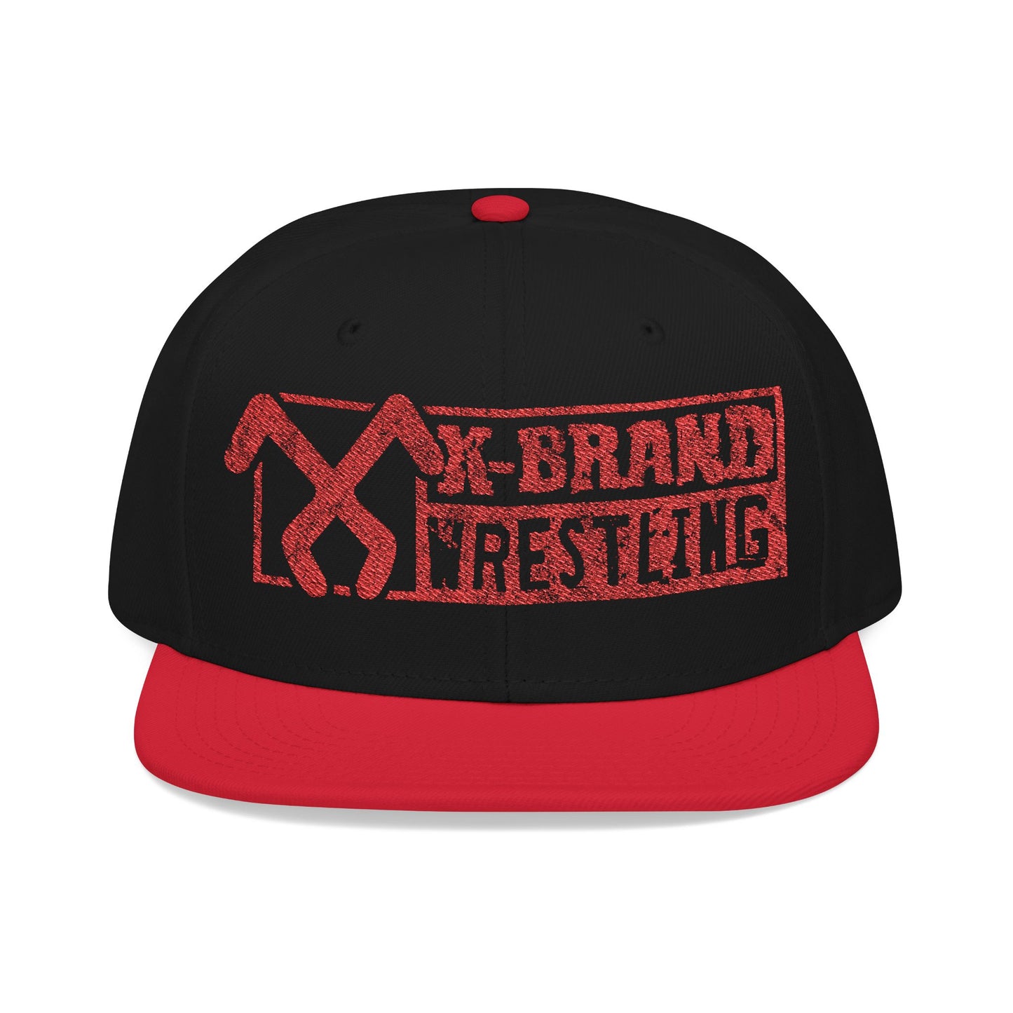 X-Brand Wrestling - Logo Snapback Embroidered Hat