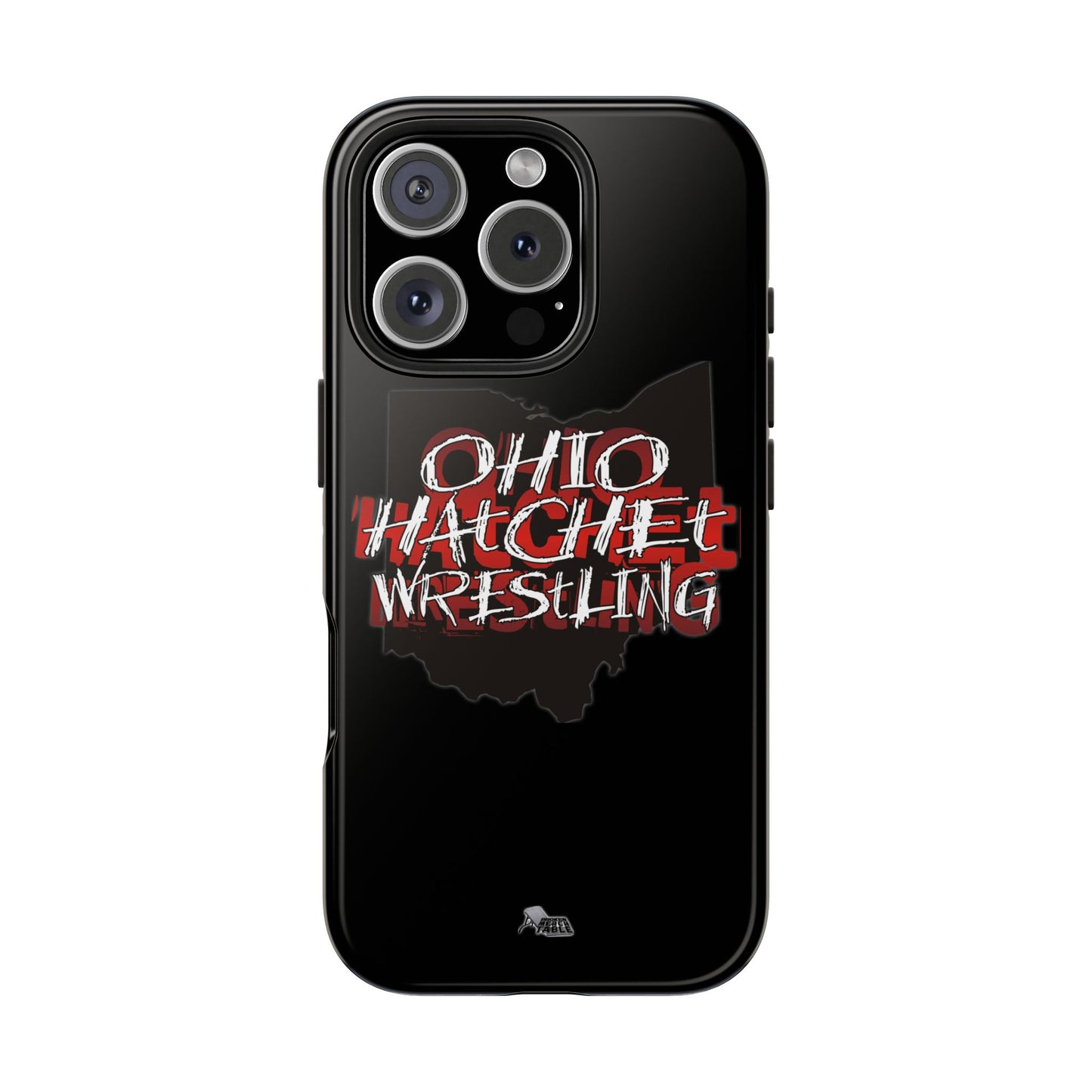 Ohio Hatchet Wrestling - iPhone Case