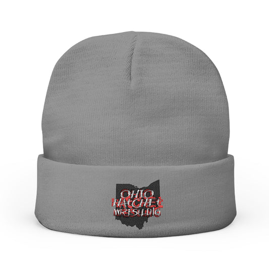 Ohio Hatchet Wrestling - CLASSIC Logo Embroidered Beanie