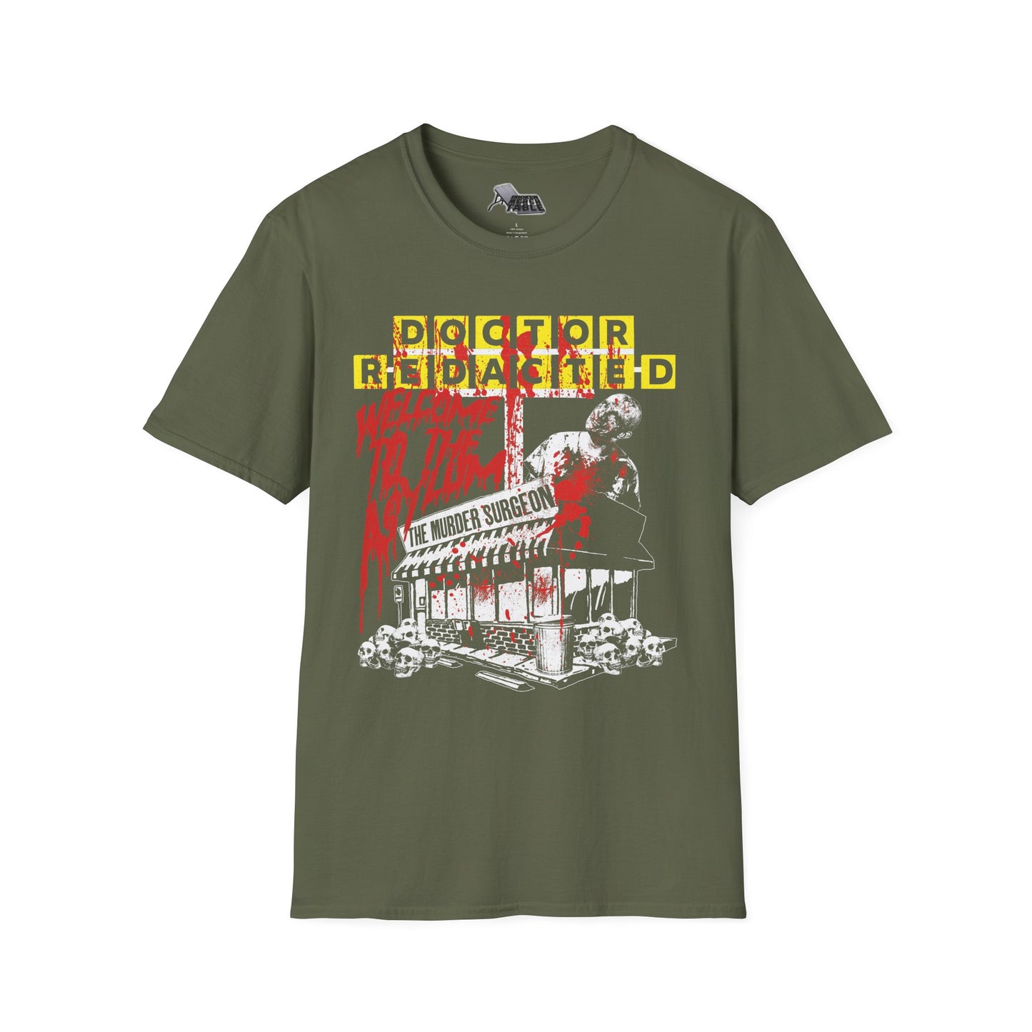 Dr. Redacted - Welcome To The Asylum T-Shirt
